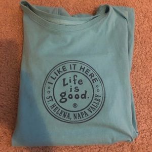Life is good tee shirt